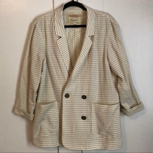 ANTHROPOLOGIE // 💯 Cotton Large BLAZER